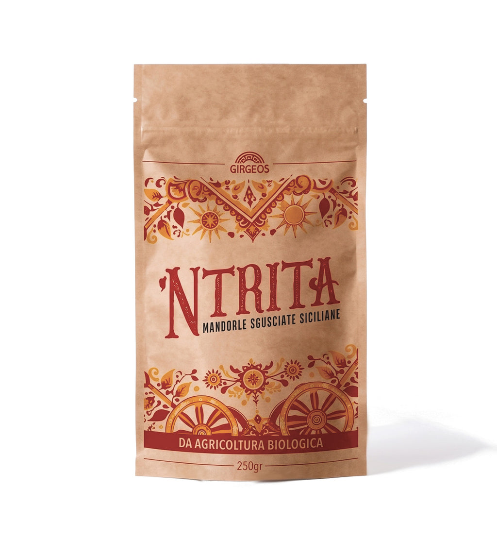 Ntrita - Almendras sicilianas peladas naturales