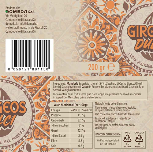 Girgeos Dulci – Almond Spread