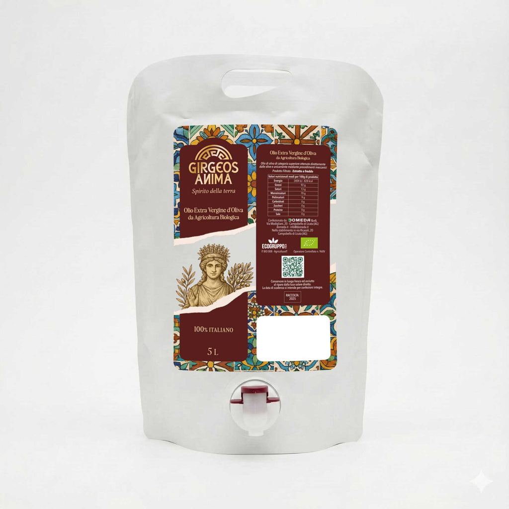Olio Extravergine di Oliva "Girgeos Anima" BIO – 100% Italiano