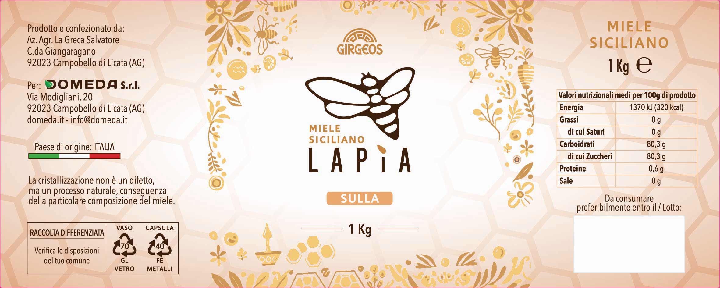 Lapìa – Miele Siciliano