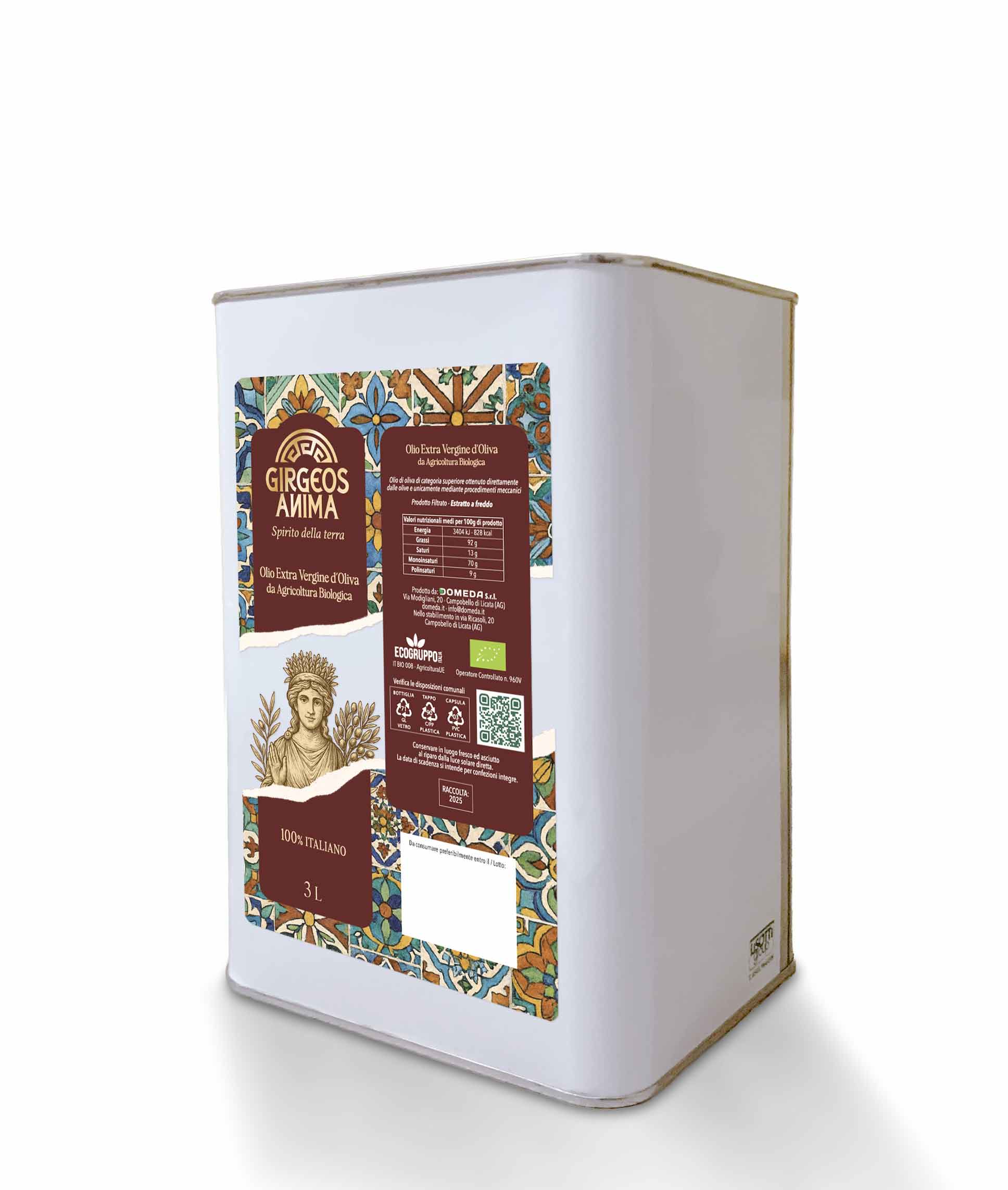 Olio Extravergine di Oliva BIO "Girgeos Anima" – 100% Italiano 2025 - immagine 5