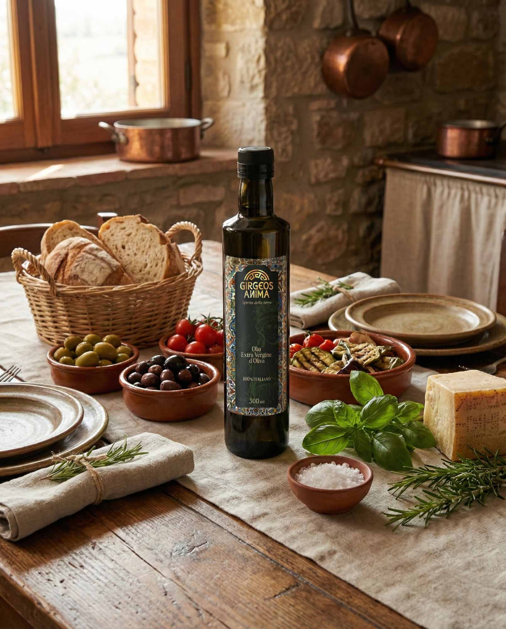 Olio Extravergine di Oliva "Girgeos Anima" – 100% Italiano - immagine 2