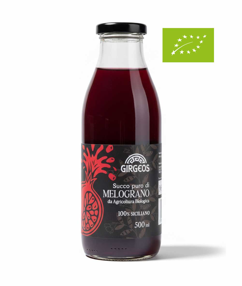 Succo Puro di Melograno BIO "Girgeos" – 100% Siciliano - immagine 2