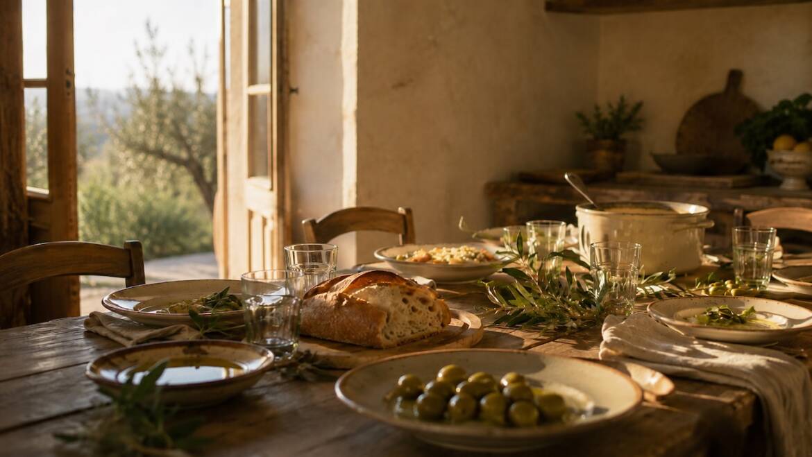 La lentezza della cucina mediterranea